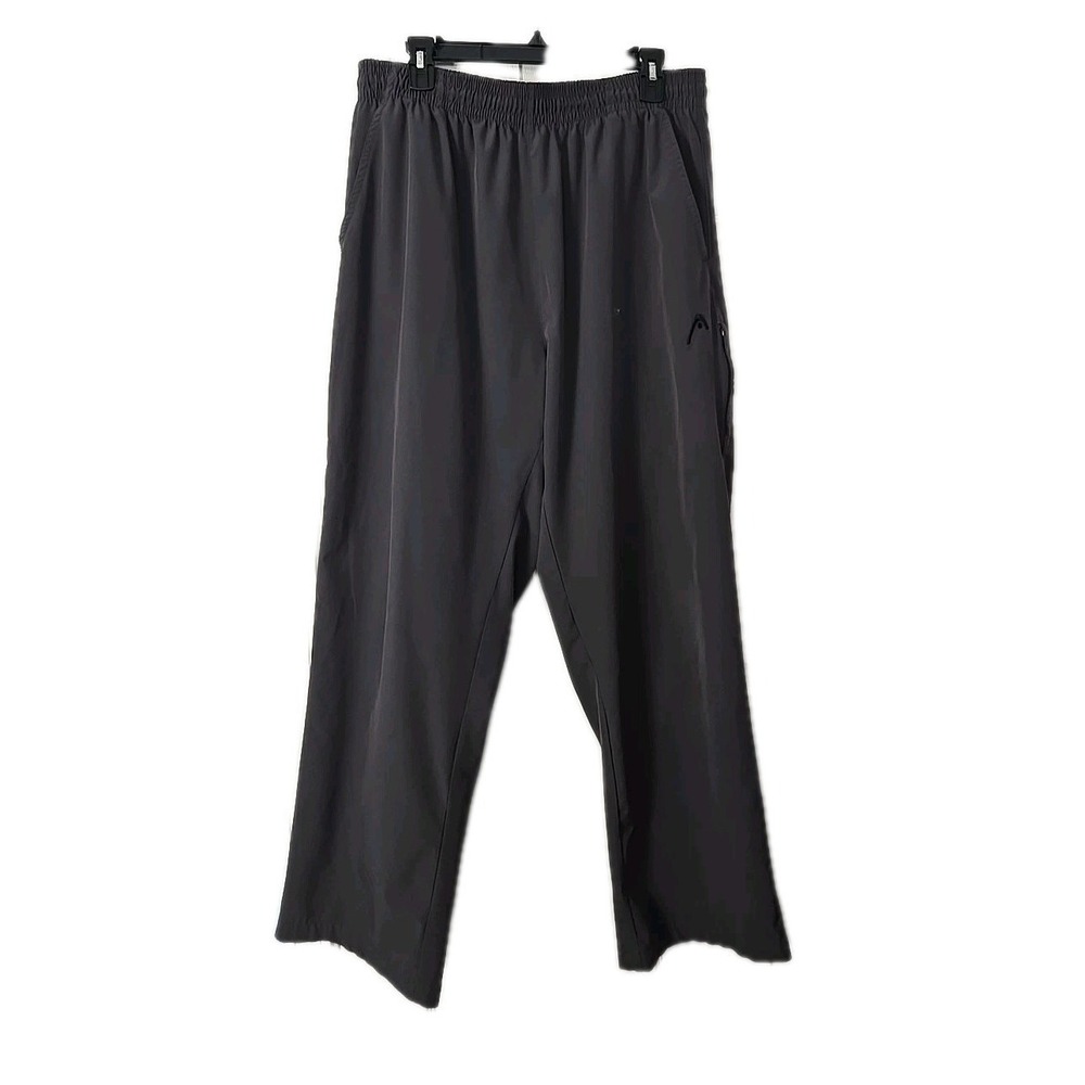 Head Mens Athletic Pants Size XL Dark Gray With Side Pockets